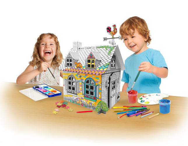 Mini Rural House   迷你田園紙屋   -   9750B