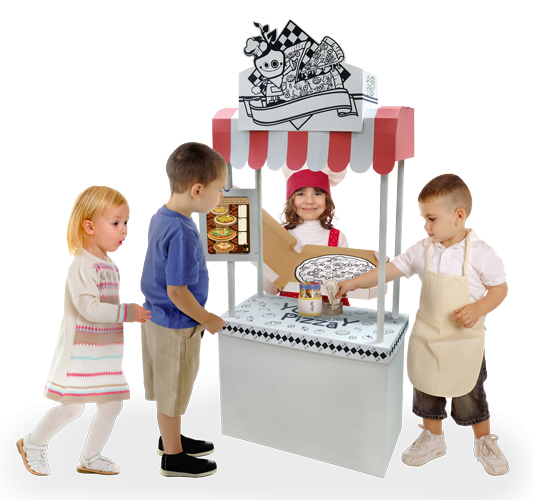 Little Vendor stand   披薩小店   #11350