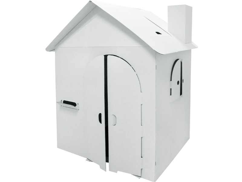 Plain White-My Own House (Small) 純白色小屋(細) - 7528