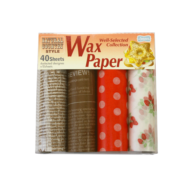 wax paper 食物蠟紙