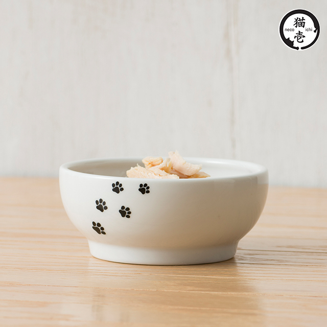 貓壹 快樂食光 平底食碗