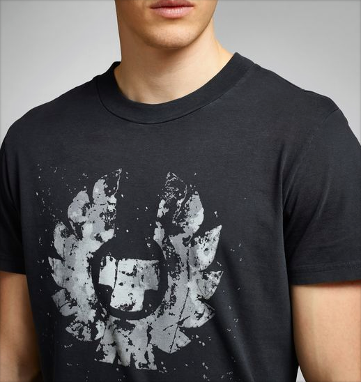 BELSTAFF MYTH T SHIRT-灰色