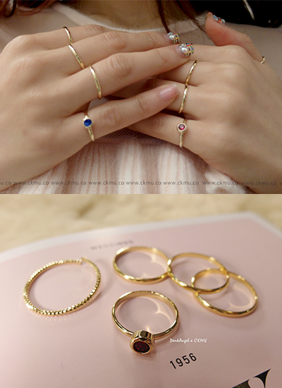 [現貨] 《來自星星的你》千頌伊五指戒