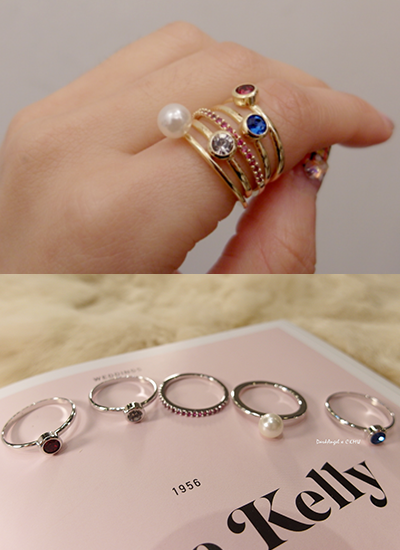 [現貨]《來自星星的你》星星組合戒