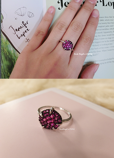 [現貨] 《來自星星的你》千頌伊藍色深水星戒