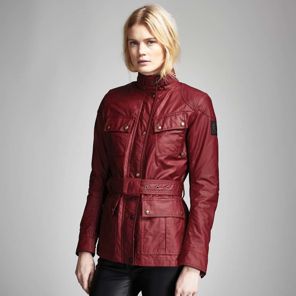 BELSTAFF CLASSIC  TOURIST TROPHY 紅色LADIES款