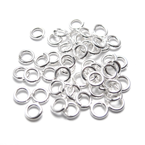 4mm開口圈/C圈/跳環-50個