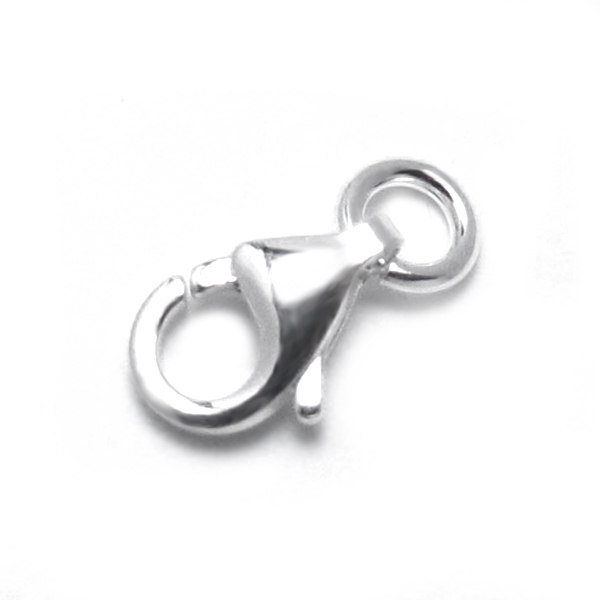 8mm問號扣頭/龍蝦扣 -10個