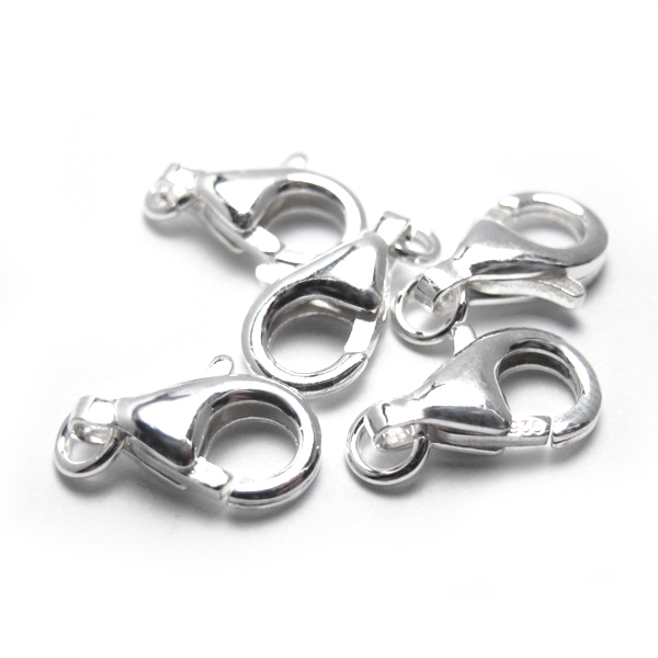 13mm問號扣頭/龍蝦扣 -5個