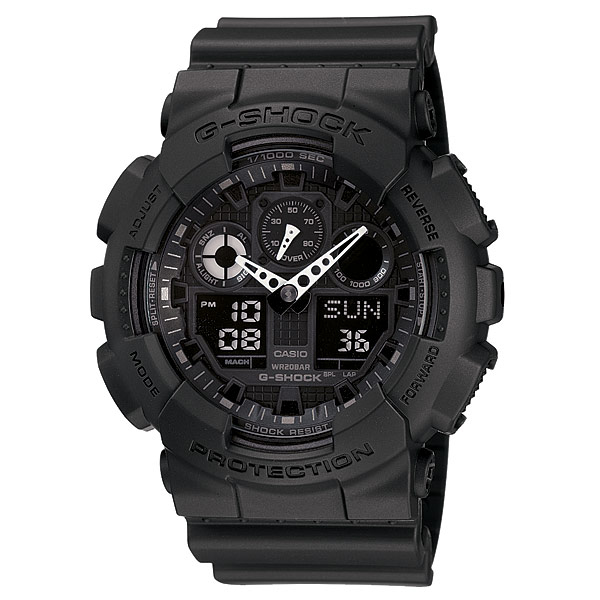 GAS100B-1A2 | G-SHOCK Analog Digital Watch with Blue Accents