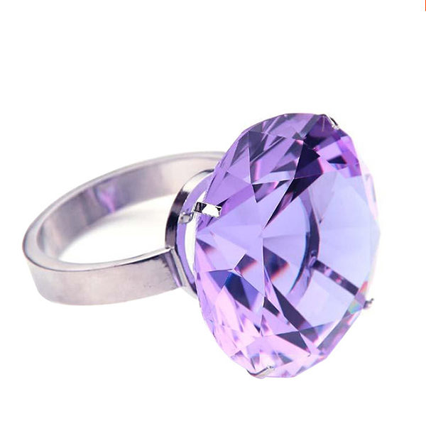 求婚大鑽戒 ( 紫色)