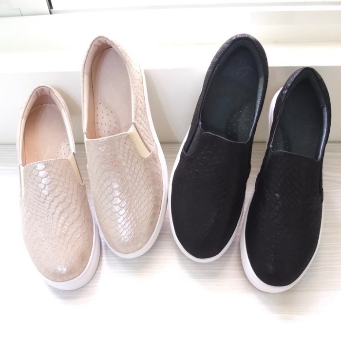 【羊皮樂福懶人鞋】純手工全真皮珠光小羊皮樂福懶人鞋