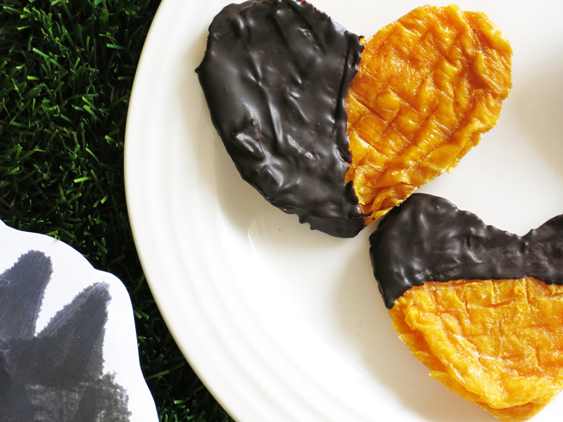 甜蜜心情-愛心巧克力芒果乾