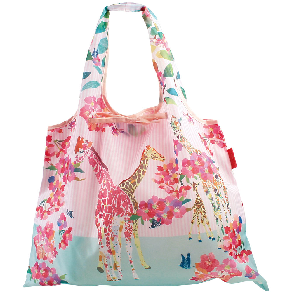 日本 Prairie Dog 設計包/環保袋/購物袋/手提袋 - 長頸鹿