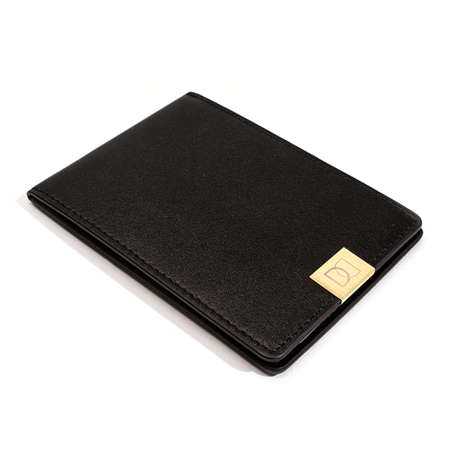 Dun Wallets | 超極薄皮夾 黑/金