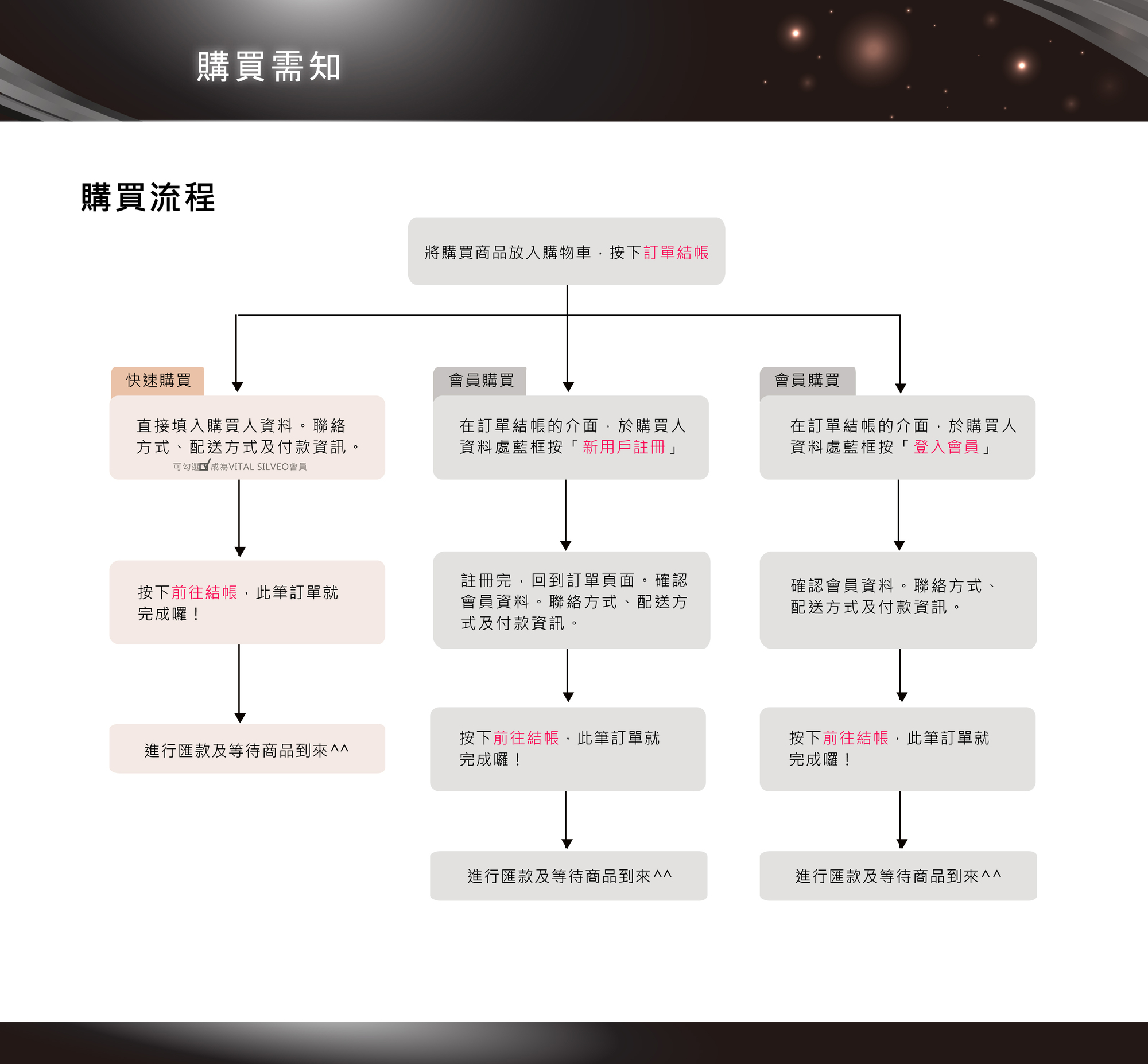 VITAL SALVEO 紗比優購買流程