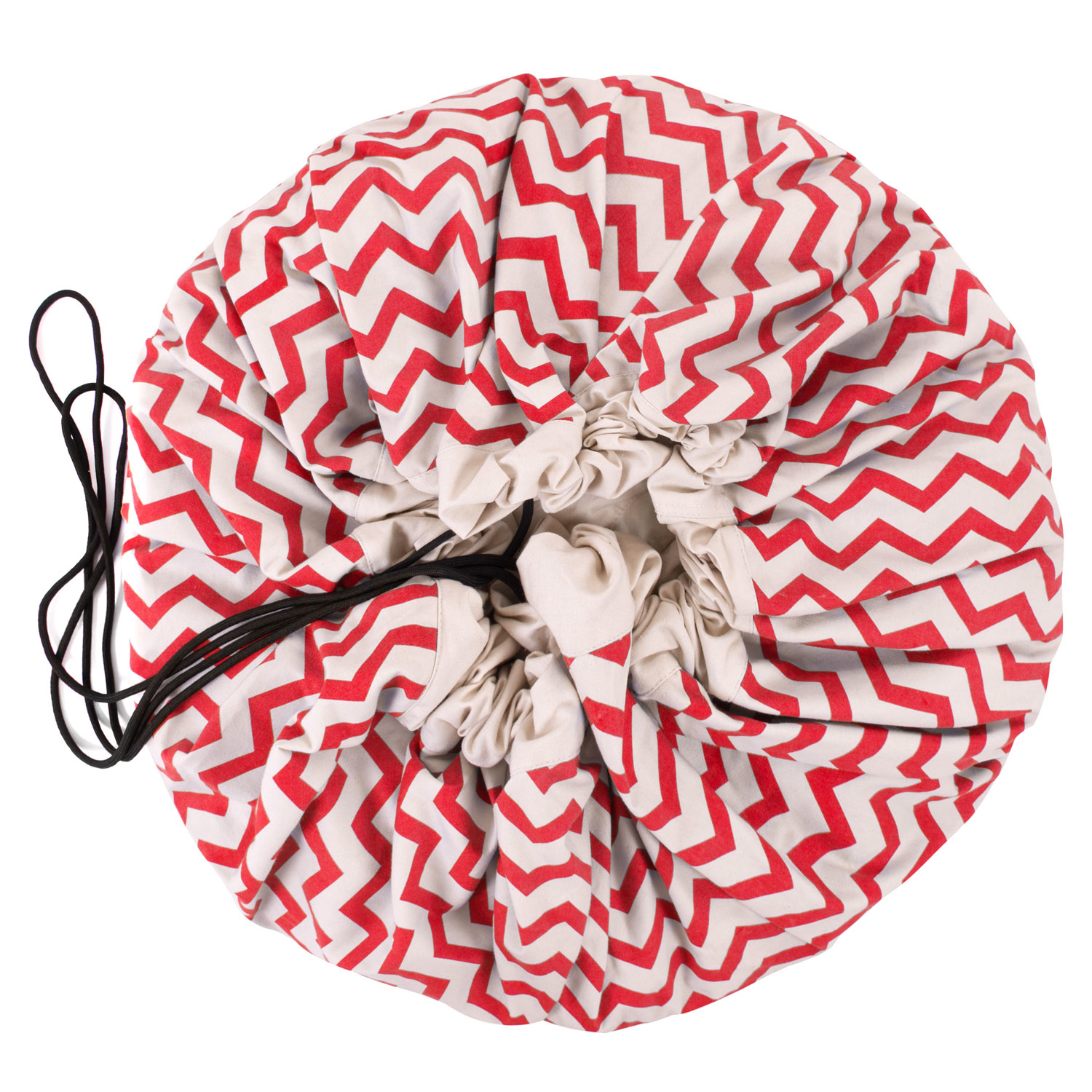 Play & Go bag/playmat (Zigzag Red)