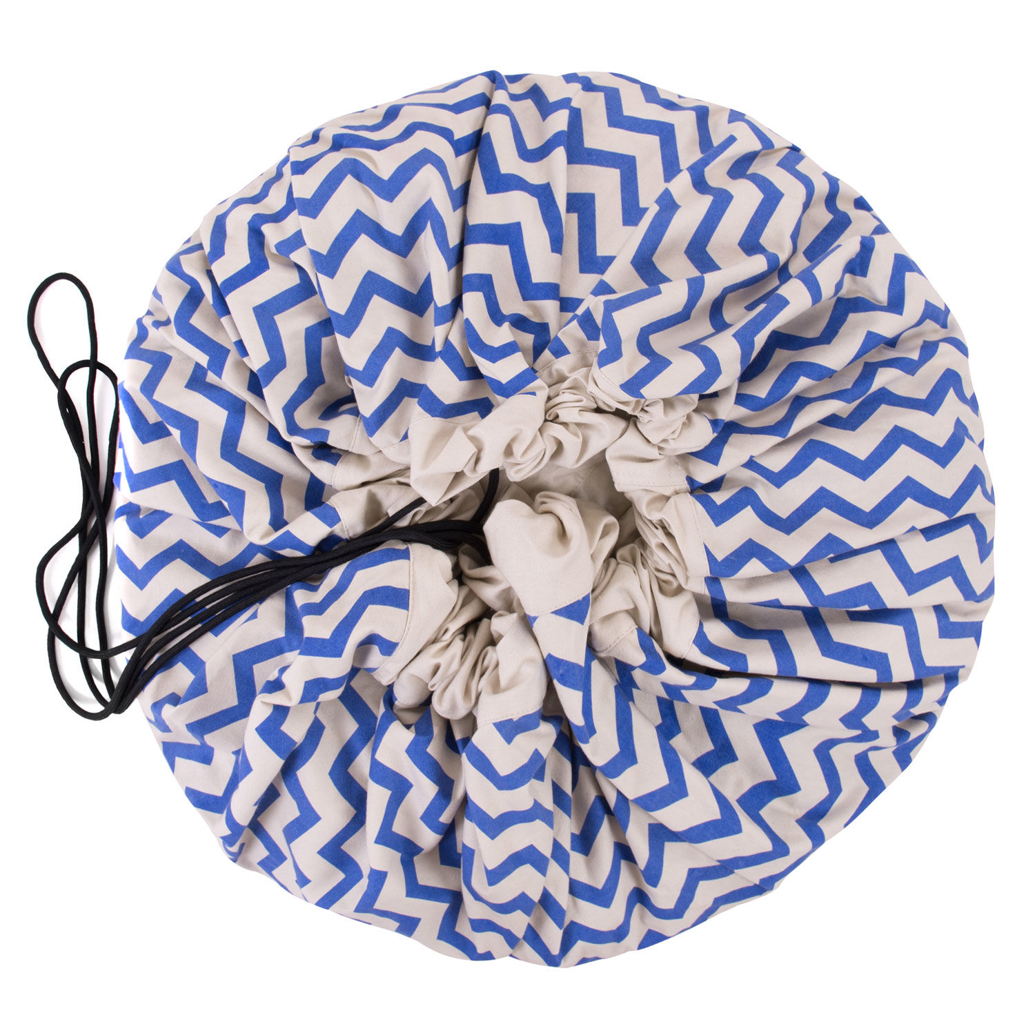 Play & Go bag/playmat (Zigzag Blue)