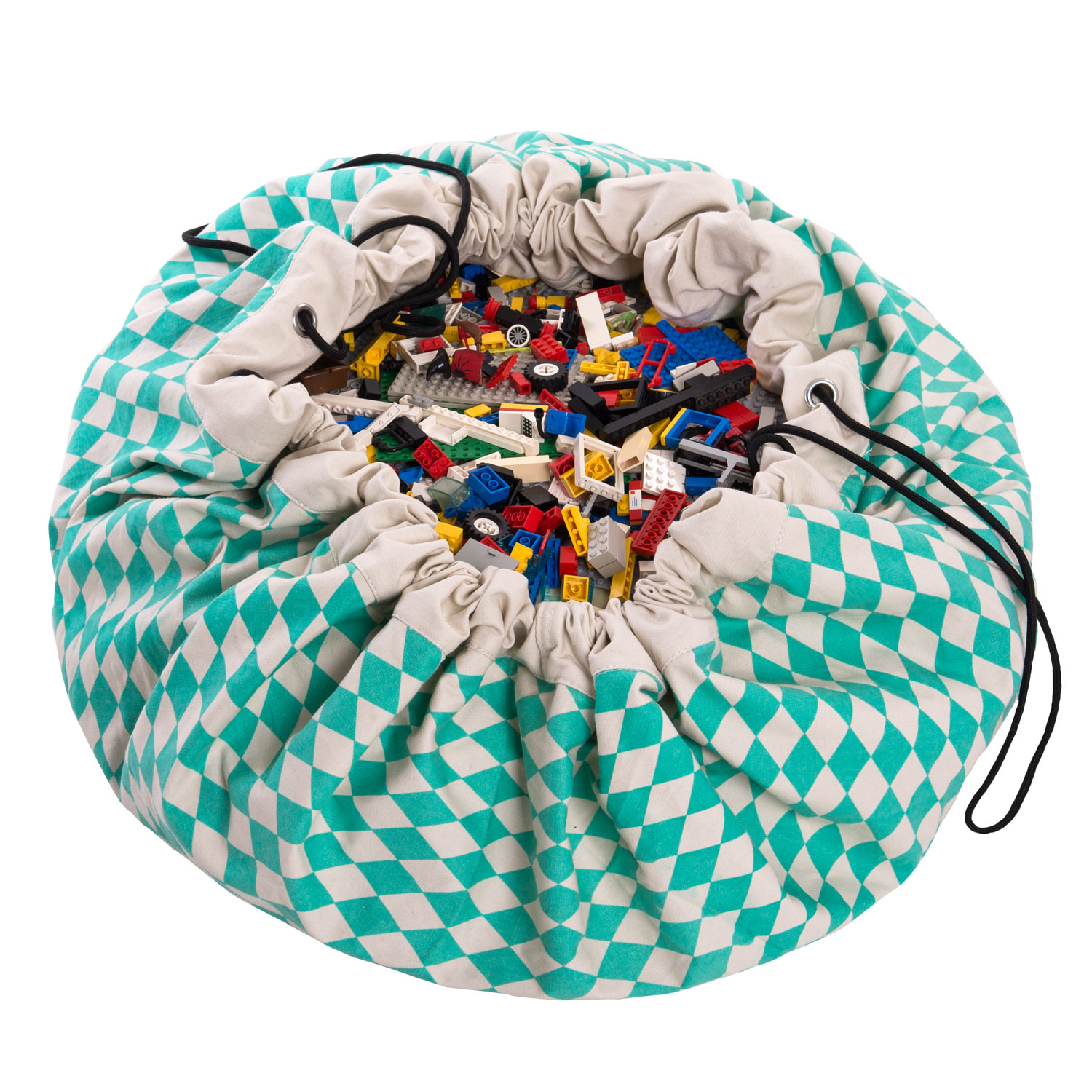 Play & Go bag/playmat (Diamond Green)