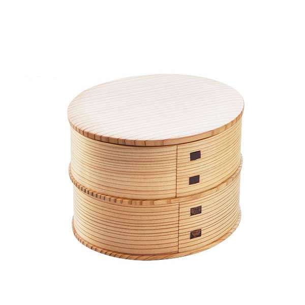秋田杉圓形便當盒預購中（完成匯款後2～3週到貨）