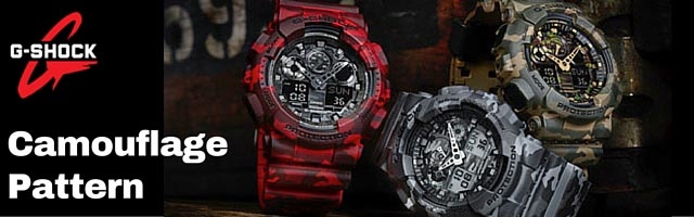 casio gshock analog digital camouflage watch
