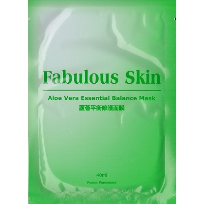 蘆薈平衡修護面膜 ALOE VERA ESSENTIAL BALANCE MASK 40G x 10pcs