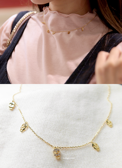 [現貨]《她很漂亮》高濬熙骷髏項鍊(小)