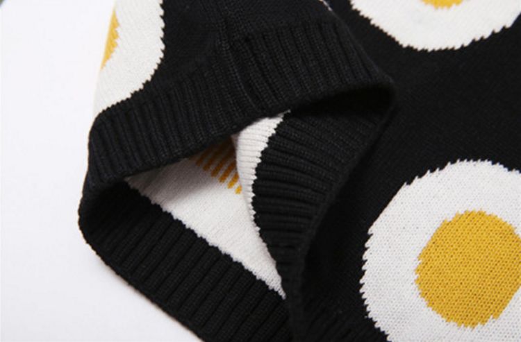 【e6393】韩版蛋蛋针织毛衣