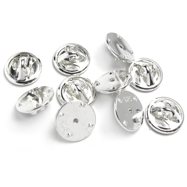 徽章後束/徽章扣/蝴蝶扣-10入