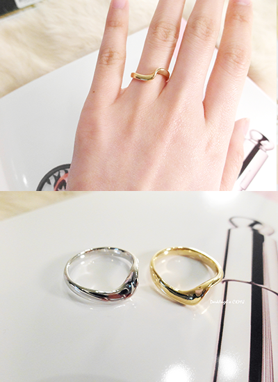 [現貨] 波浪海浪女孩戒