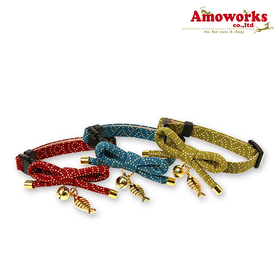 Amoworks 項圈 偷魚貓領結