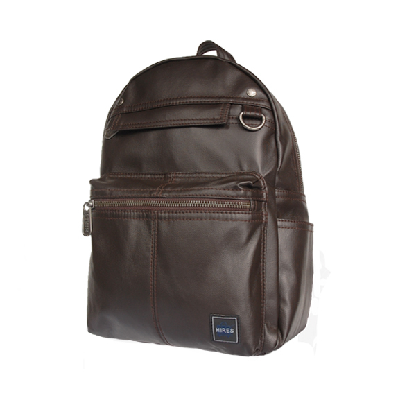 【HIRES】大都會系列-後背包(咖啡)