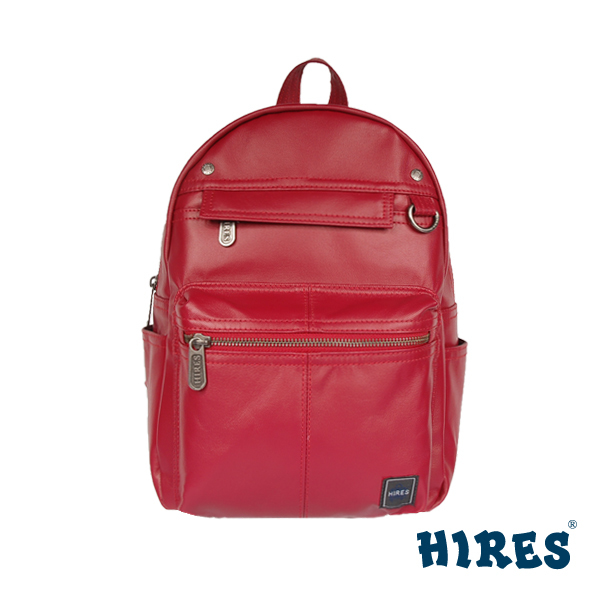 【HIRES】大都會系列-後背包(紅色)