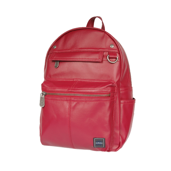 【HIRES】大都會系列-後背包(紅色)