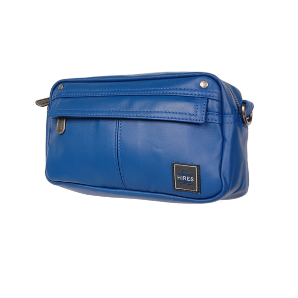 【HIRES】大都會系列-兩用斜背包(藍色)