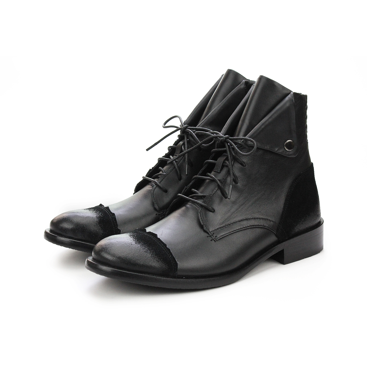 GIANTS M1094A Black Leather Boots