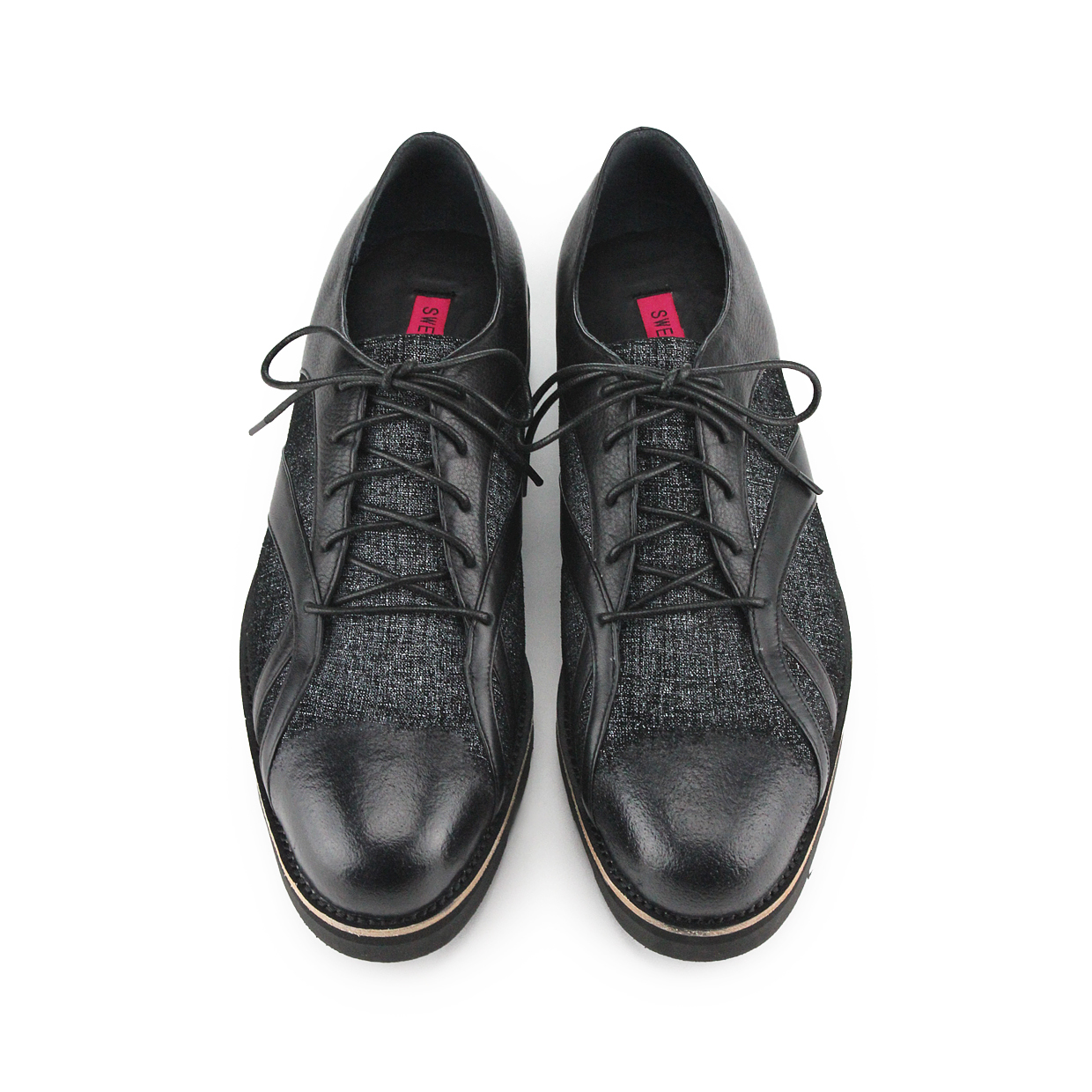 Leather Casual Vibram shoes GHOST M1144A Black