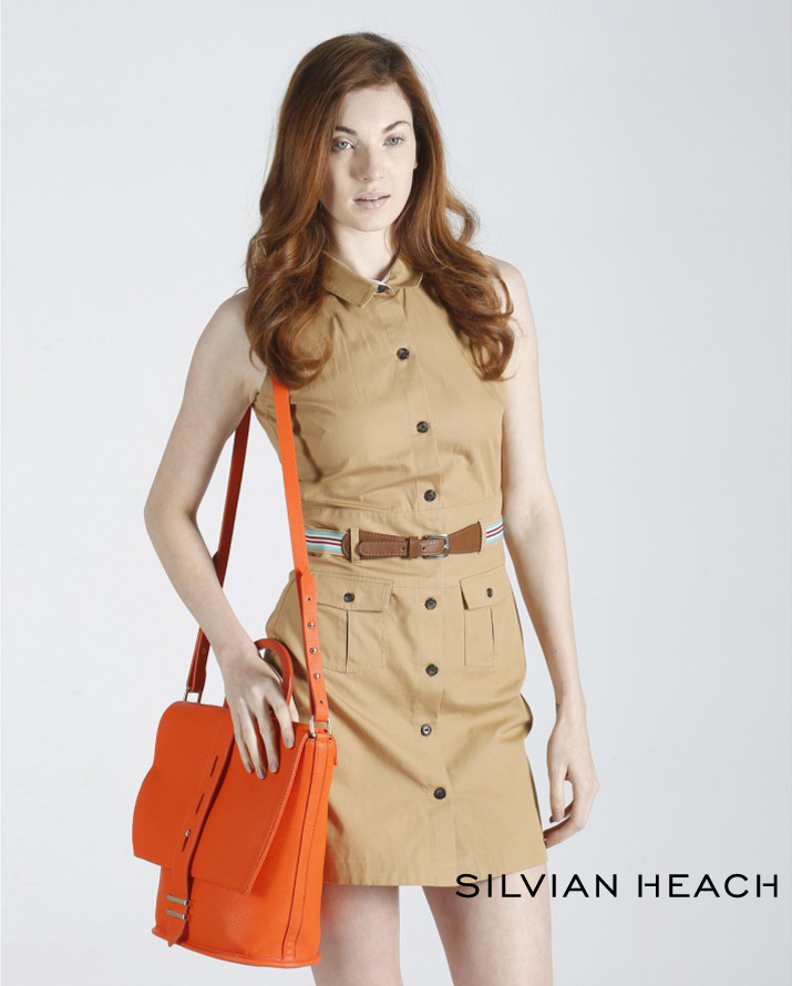 【Silvian Heach】修身排扣背心短裙附腰帶