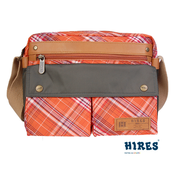 【HIRES】黃昏鐵匠系列-斜背包(橘色)