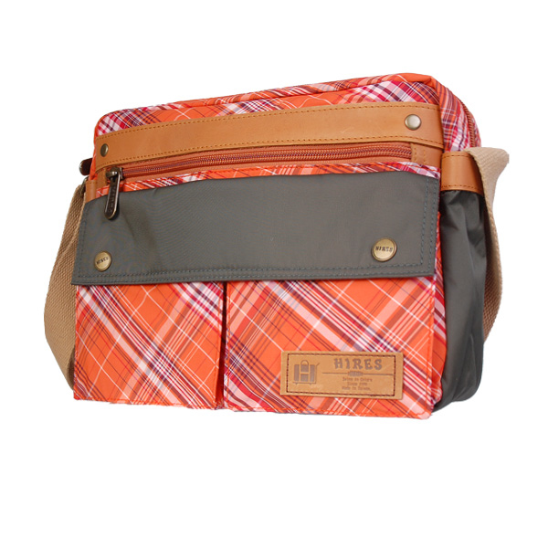 【HIRES】黃昏鐵匠系列-斜背包(橘色)