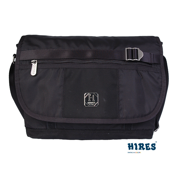 【HIRES】黑色簡約系列-斜背包