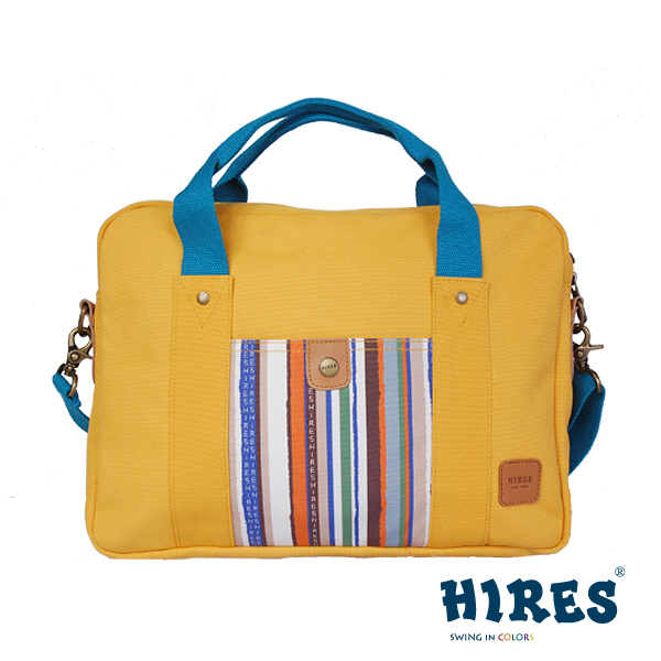 【HIRES】彩色條紋系列-斜背包