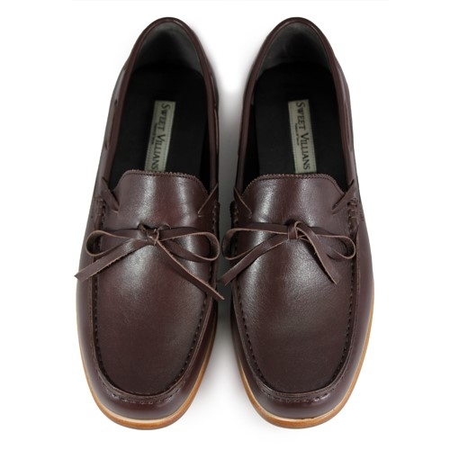 Toadflax M1122 Brown Leather Loafers