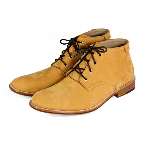 Sweet Violet M1123 Whisky Leather Derby Boots