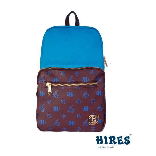 【HIRES】經典風華系列-單車包(復古藍)