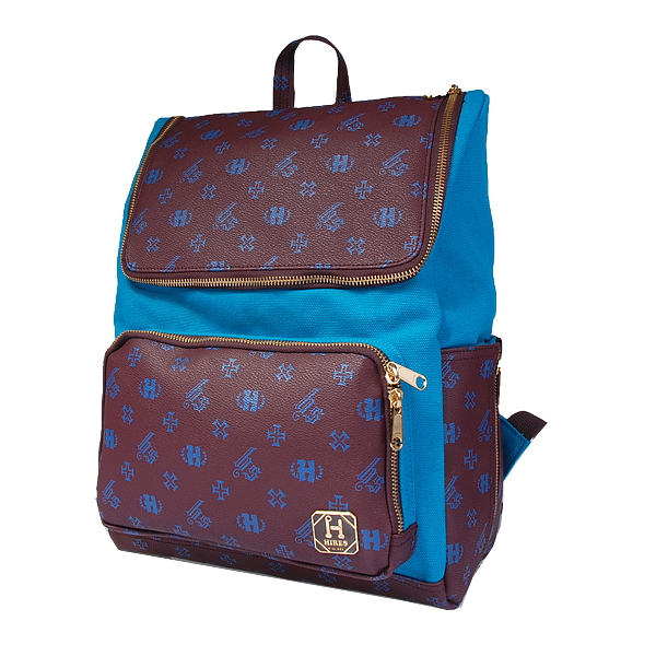 【HIRES】經典風華系列-後背包(復古藍)