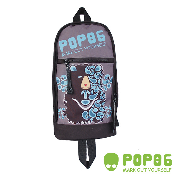 【HIRES】黑熊系列-單車包(黑色)