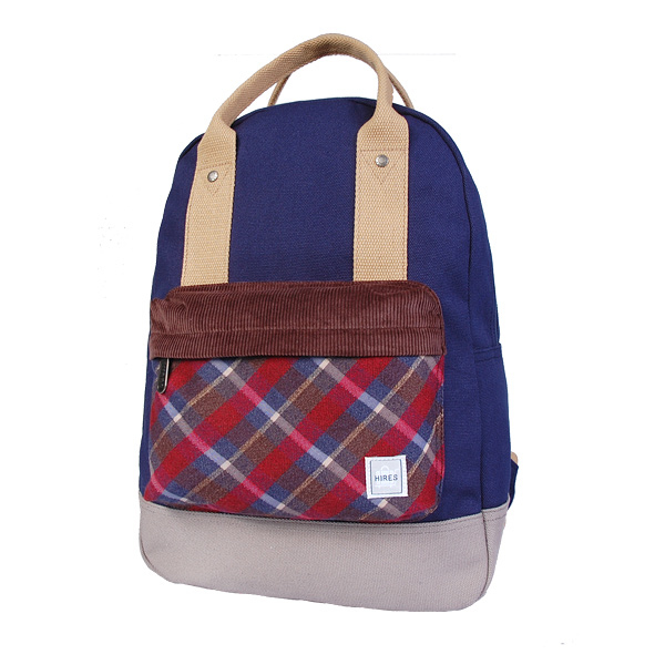 【HIRES】格紋俏皮系列-後背包