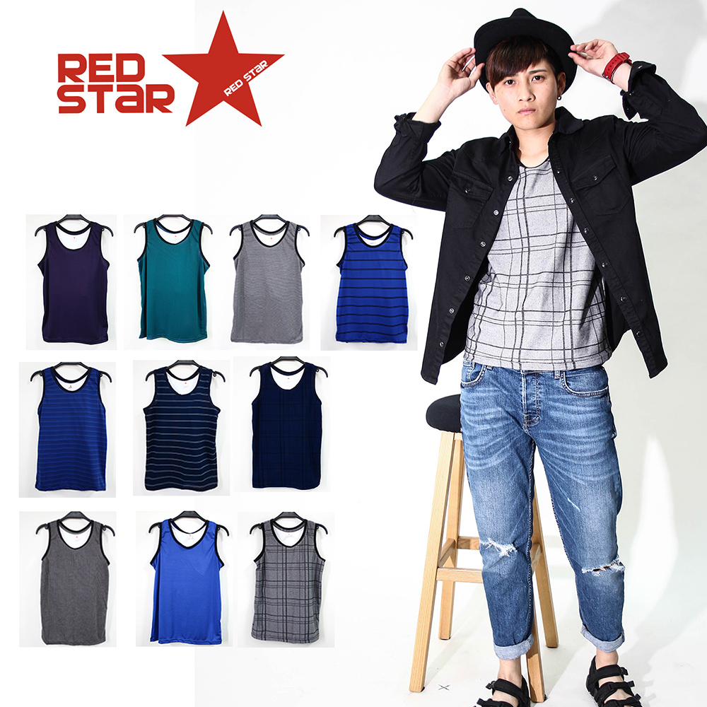 REDSTAR 外穿款束胸背心 多色限量 舒適束平內襯 黏貼款【R15】