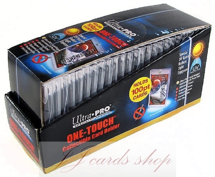 美國原廠 Ultra Pro 抗UV款 - 吸磁式卡夾 / 磁鐵卡夾 尺寸:100pt (一盒/25個)